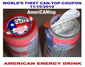 First Can Top Coupon Advercan American Energy Drink